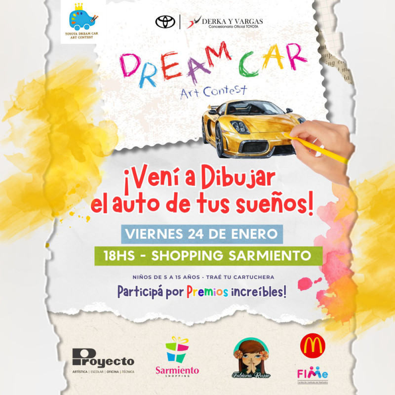 ¡Vení a Dibujar el Auto de tus Sueños!