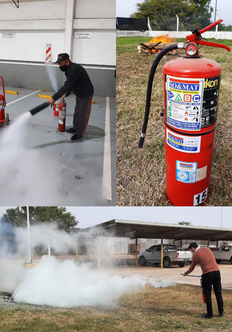 Formación de los colaboradores en Respuesta ante Emergencias - Incendios